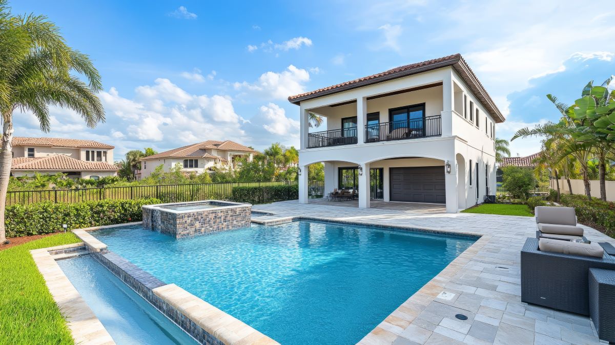 Front villa exterior